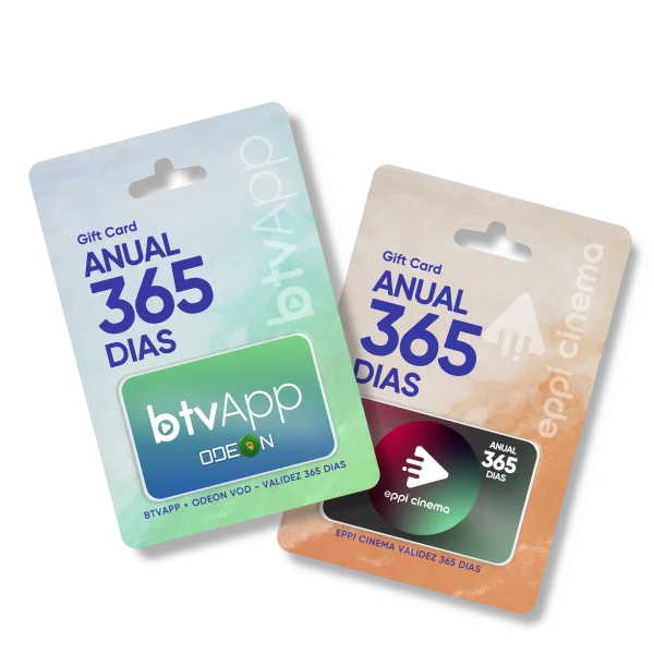 Combo | BTV + Odeon + Eppi cinema | Validez de 365 Dias